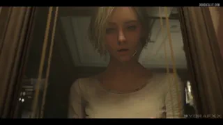 Grace is so horny she got tangled in her own panties (Hydrafxx) [Resident Evil Requiem]