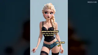 Rapunzel, Elsa, Tinker Bell, and Jasmine. Four innocent icons, one massive compilation of pure corruption. How long do you think they lasted before breaking