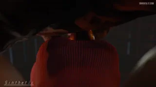 Ada's gorgeous lips brutally ravaged (Sinthetic)