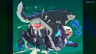 She wants to be a wolf so badly, might as well treat her like one (Mrpenning)