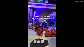 Tiny succubus gives you a sexual tarot reading