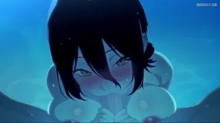 Reze head in the pool [Kizumashiro]