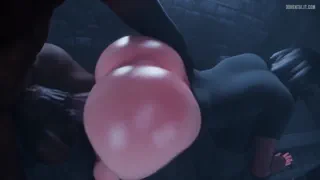 (Rekin3d) Mavis pummeled and filled. What a mess