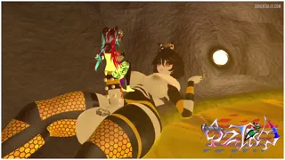 Bouncing On The Bweg Bee Momma~ >w