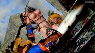 Dildo wooden horse riding