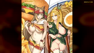 Burger vs. Ramen (Erotibot) [Original]