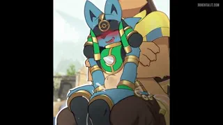 I was told to sit on his lap like a good boy~ of course I listened:3