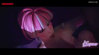 Mercy (Artist Kaeporansfw) sucks her own cock