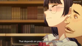 A kind and slutty classmate helps her classmates cum