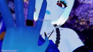 Your face looks so lovely covered in my cum (Date A Monster Girl) (Stellamarisvr) [Original]