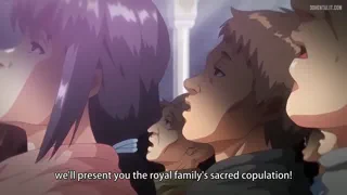 Royal Family Princess And Queen Serving King's Cock