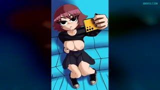 I drew (Kim Pine) showing off her titties (Mayauprising)