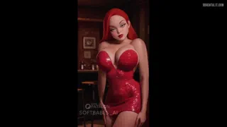 "Jessica Rabbit has the curviest body