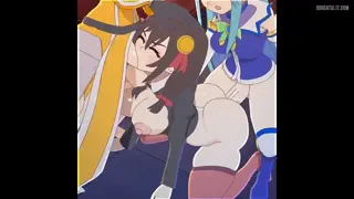 I was invited to a girls sleepover but I didn’t expect it to be this kind of sleep over~