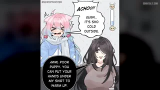 Ah, I guess that is the warmest place... ૮ (𖦹﹏𖦹) ა [Oc]