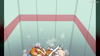 Having fun In the elevator - Artist: @Rariatto