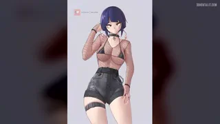 It’s Jiro’s first time to EDC and after losing Denki in the crowd, the intense music began to make her heart throb harder as her body burn