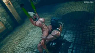 The elves got defeat when war against humans, their nightmare was when female elves became prisoners of war belonging to humans