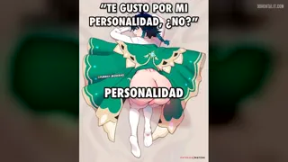 Como me encanta antojar a los machos de verdad con mi "personalidad"