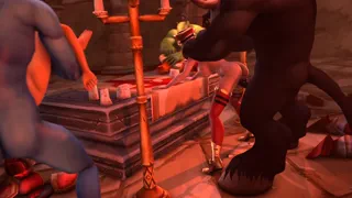 Sally Whitemane gets fucked by a tauren in the Scarlet Monastery (Lawnmower333) [World Of Warcraft]