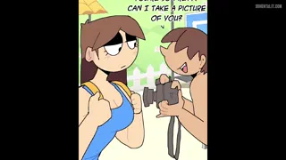 You said no to a random guy about taking pictures... it didn't end well for you~