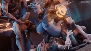 So much for being the untouchable shadowbroker now your just like another other asari a perfect little cock warming slut