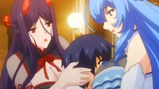 Lucky to Hug by Two of my Schoolmates Mother