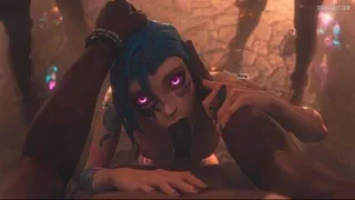 I need this crazy bitch (Jinx) to suck me off