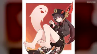 All of these new hot gacha girls coming out but (Hu Tao) is still one of the best ever 💖🖤