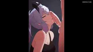 Teaching my lil pet to be good fuck toy