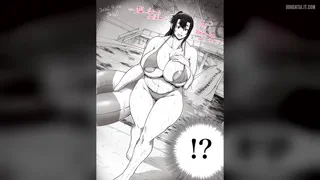 My friend's mother⑰Yukari's nip slip at the pool🏊 ♀️) +Eng.ver