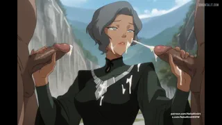 Suyin enjoying after teaching metalbending 💕