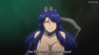 It was not in her plans to get gangbanged by huge orc cocks