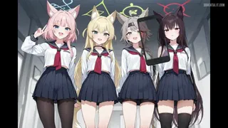 Girls from Blue Archive (Hentaisagastudio/@monookigoyaai) [Blue Archive]