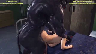 Momiji pounded hard by the Minotaur Monster (Rrostek) [Dead Or Alive 5]