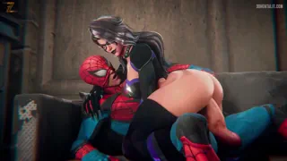 Black Cat meets Spider-Man (Seeker77) [Marvel Rivals]