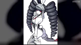 Anyone else love the girls from (Danganronpa) in bunny suits