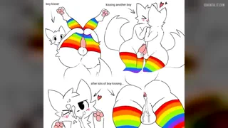 27 femboy searching queer person to dirty talk, trade hentai or showing off (Social In Comments)