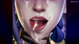 Jinx may act tough but shes just an eager slut