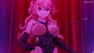 This busty mistress has some filthy plans for her submissive toys