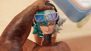 You'd be impressed just how much you can handle, when your tank trains you to take everything he gives you