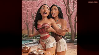 Pocahontas &amp; Moana Sharing the Moment… You Ready