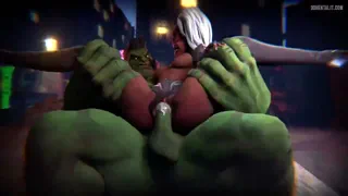 How to punish Storm when you grab her out of the sky