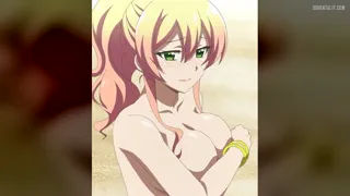 Daily stroke session: Yukana Yame from (Hajimete No Gal) Load shot: Ridiculously huge