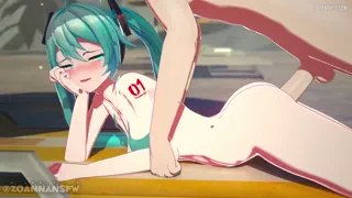 Having fun with Miku (Zoannansfw) [Vocaloid]