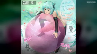 Filling her yoga ball (Art: Sinensian)