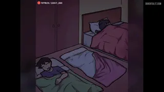 While visiting my campus roommate over holiday break, I run into his mom in the kitchen late at night. Multi-round marathon sex ensues