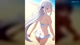 Y bien que tal, te gusta mi traje de baño