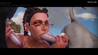 Surrounded by juicy dog cocks (Bobsilo24) [Apex Legends]