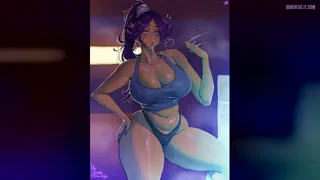 I can’t tell if I wanna be built more like (Yoruichi) (Tatsumaki) or (Ellen Joe)